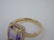Contemporary Ametrine Diamond & Gold Ring - 4