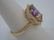 Contemporary Ametrine Diamond & Gold Ring - 5
