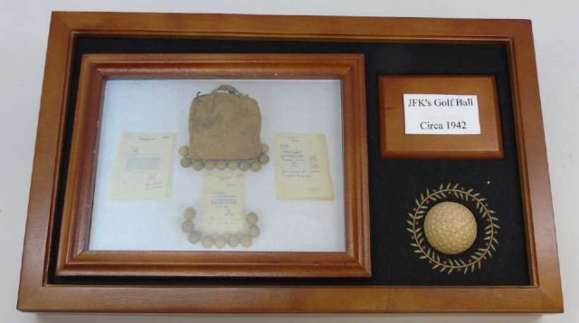John F Kennedy c. 1942 Golf Ball w/ Provenance 2 (1 of 6)