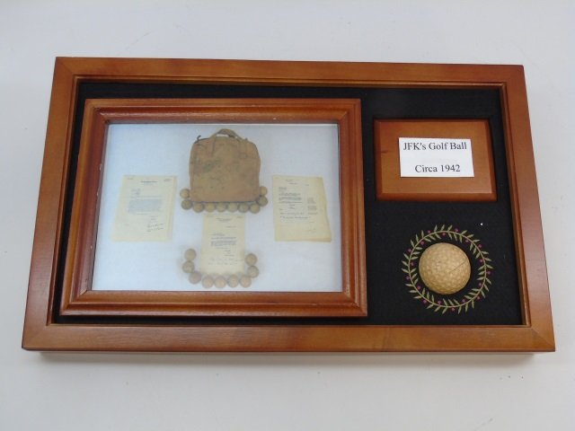 John F Kennedy c. 1942 Golf Ball w/ Provenance 3 (1 of 6)