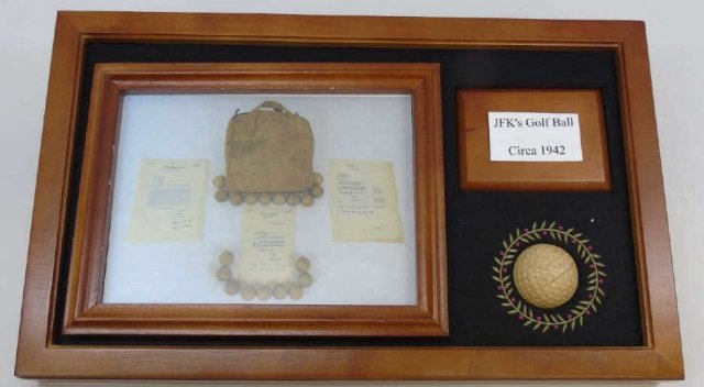 John F Kennedy c. 1942 Golf Ball w/ Provenance 6 (1 of 6)