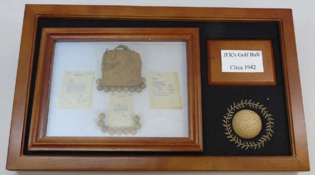 John F Kennedy c. 1942 Golf Ball w/ Provenance 18 (1 of 6)