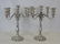 Large Pair Antique Gorham Sterling Candelabras