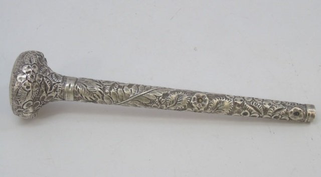 Antique Victorian Sterling Silver Repousse Handle (1 of 6)