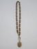 Antique 19th C Victorian Gold Chain & Locket - 5