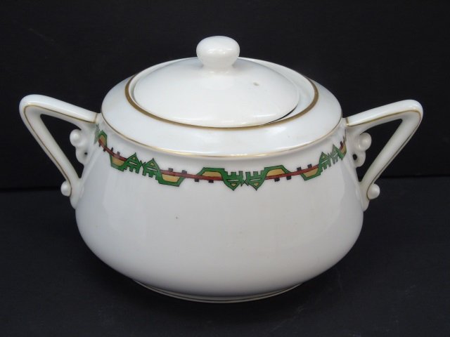 Antique Imperial Russian Porcelain Tea Set Service (1 of 4)