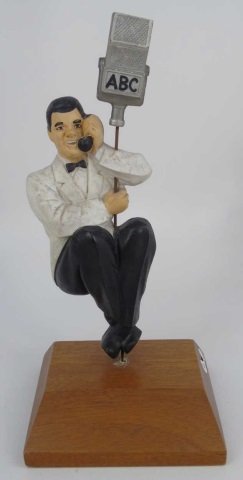 ABC Television Advertisement Statue: ABC Television Advertisement Statue. Measures 13 inches in height.