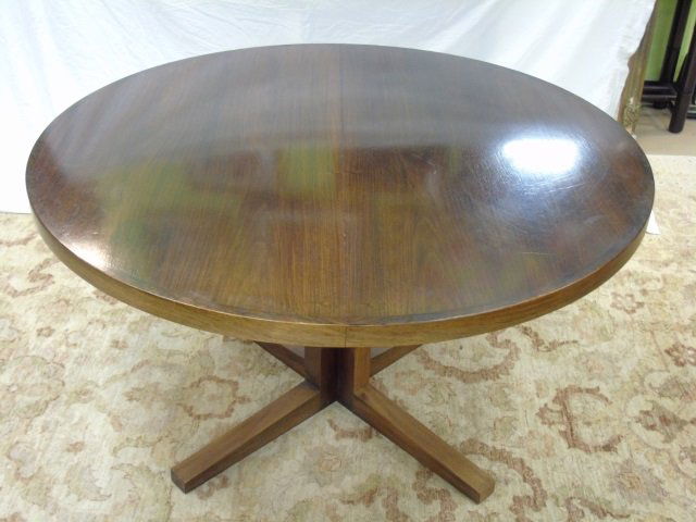 Mid Century Maurice Villency Round Dining Table (1 of 4)