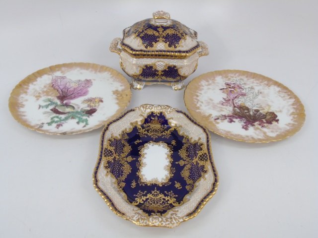 Antique English Hand Painted Porcelain (1 of 9)
