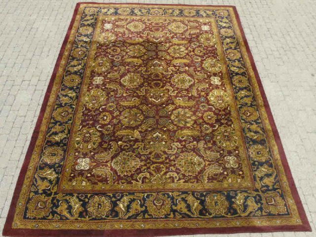 Large Persian Oriental Hand Knotted Wool Carpet (1 of 5)