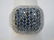 Contemporary White & Black Diamond Gold Ring