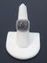 Contemporary White & Black Diamond Gold Ring - 2