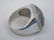 Contemporary White & Black Diamond Gold Ring - 4