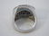 Contemporary White & Black Diamond Gold Ring - 5