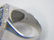 Contemporary White & Black Diamond Gold Ring - 6