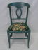 Lot of 2 Contemporary Modern Green Painted Chairs - 3