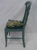 Lot of 2 Contemporary Modern Green Painted Chairs - 6