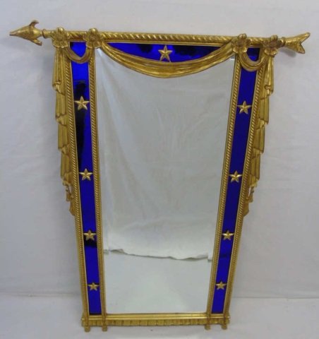 Carvers Guild Gold Leaf Empire Style Mirror (1 of 7)