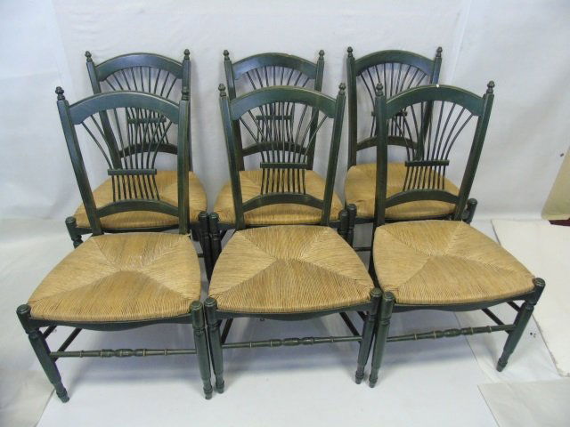 6 Contemporary Italian Ladder Back Dining Chairs (1 of 4)