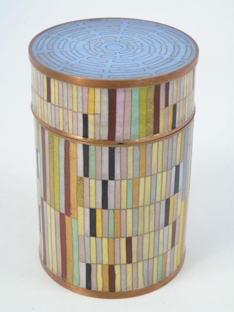 Fabienne Jouvin Paris Cloisonne Jar (1 of 3)