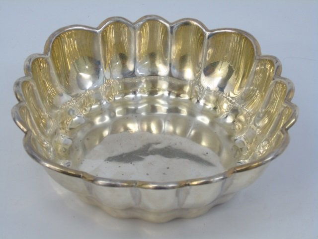 Antique Gorham Sterling Silver Scalloped Edge Bowl (1 of 4)