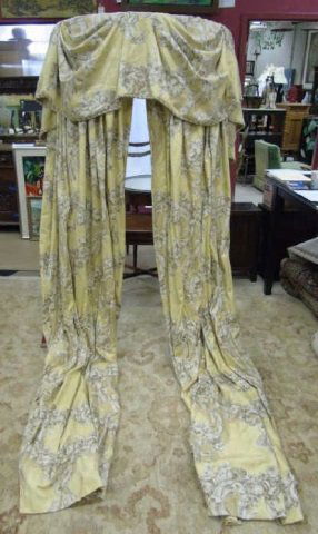 Custom Contemporary Half Tester Canopy Bed Drapes (1 of 7)