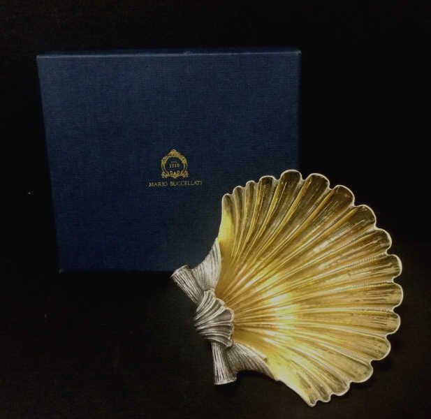 Estate Mario Buccellati Sterling Silver Shell Bowl (1 of 7)