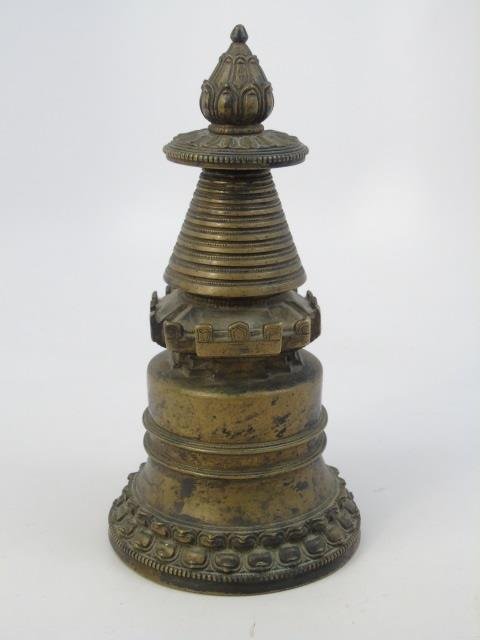 Early Antique Asian Cast Bronze Temple Element (1 of 4)