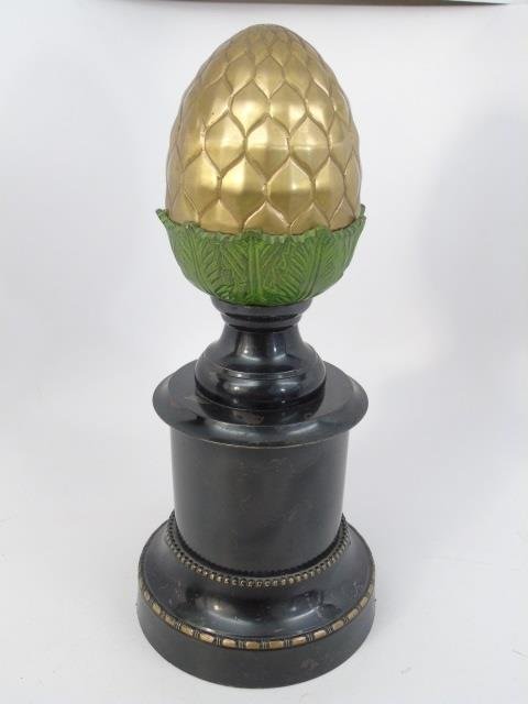 Antique Neo Classical Pineapple Table Statue (1 of 3)