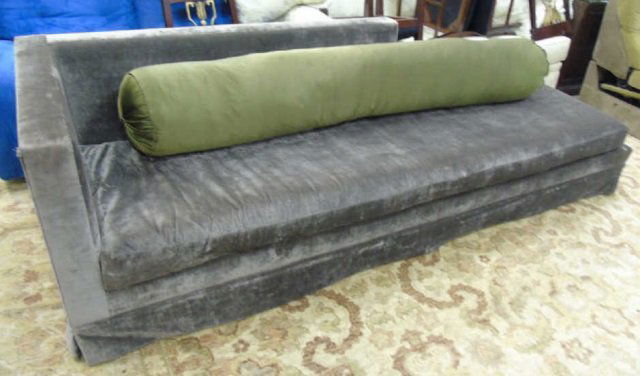 Custom Contemporary Velvet Upholstered Lounge Sofa (1 of 3)