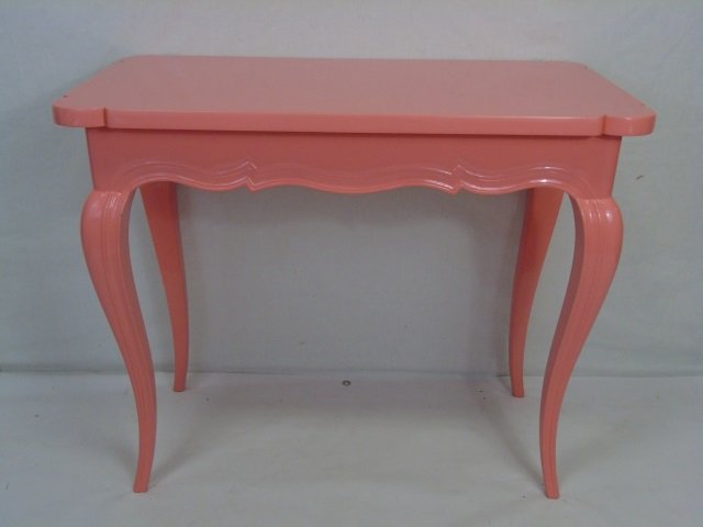 Custom Contemporary Pink Lacquered Table (1 of 4)