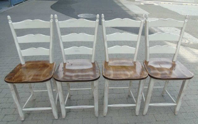 Contemporary Country Style - 4 Counter Bar Stools (1 of 4)