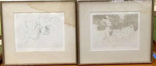 Jack Levine - Pair of Framed Prints (1 of 5)