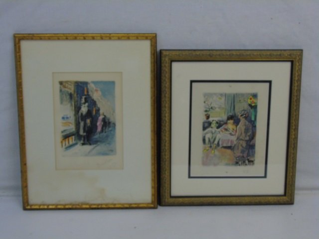 Kees Van Dongen - Pair of French Signed Prints (1 of 5)