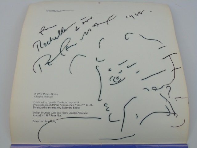 Peter Max - Signed 1988 Calendar w/ Illustration (1 of 7)