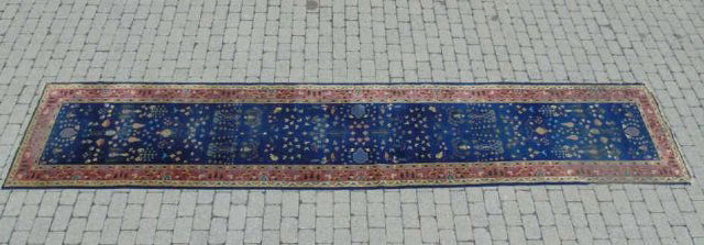 Oriental Persian Style Knotted Wool Carpet Runner (1 of 3)
