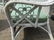 Antique American White Wicker Sunroom / Patio Set - 5