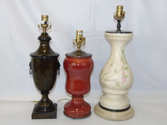 Three Contemporary Designer Table Lamps (1 of 4)