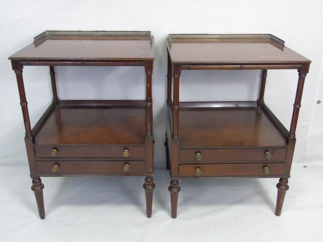 Vintage Sahon Furniture Regency Style End Tables (1 of 6)
