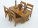 Antique German Dollhouse Miniature Dining Set