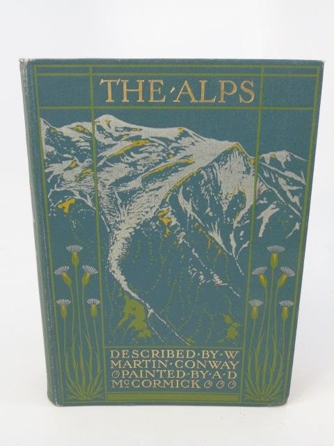 Antique 1904 Illustrated Swiss Alps Book (1 of 7)