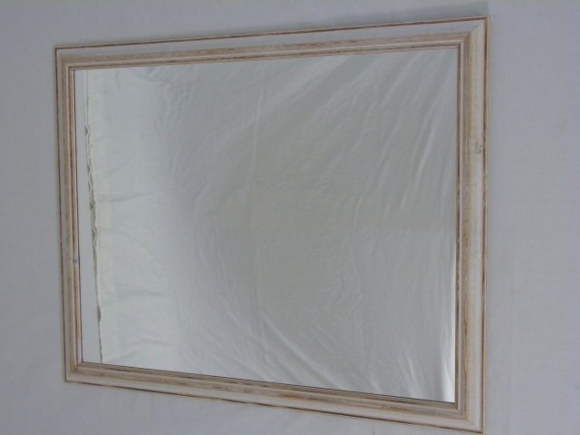 Large Traditional Contemporary Silver Frame Mirror (1 of 4)