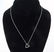 Vintage Sterling Silver & Diamond Heart Necklace - 2
