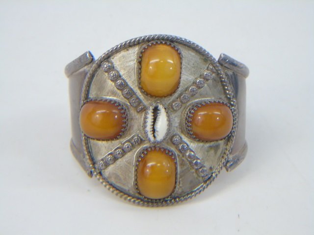 Sterling Silver/ Shell Cuff from Ruby Dee's Estate (1 of 4)