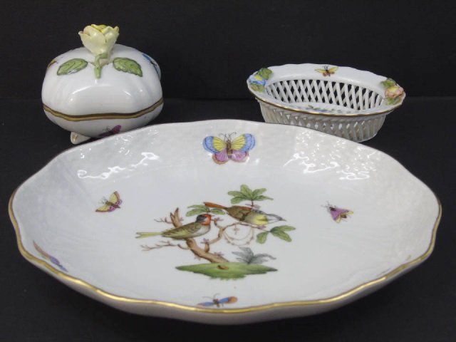 Herend of Hungary - Rothschild Birds Table Items (1 of 6)