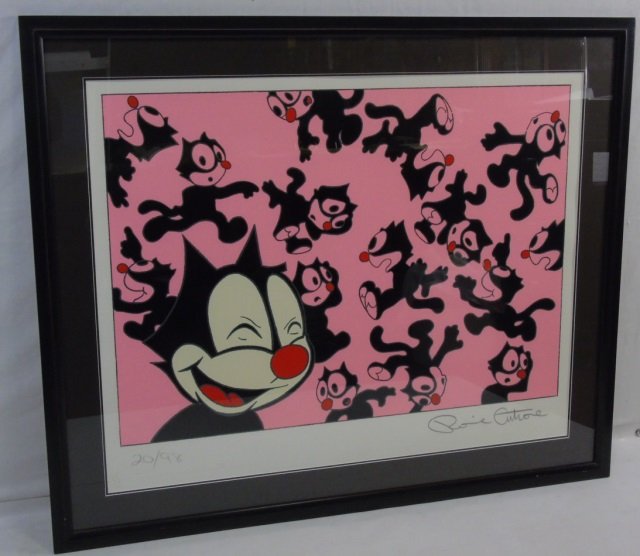 Ronnie Cutrone Felix The Cat Print