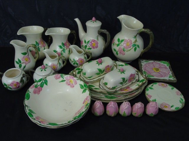 Large Group - Franciscan Desert Rose Serving Items (1 of 10)