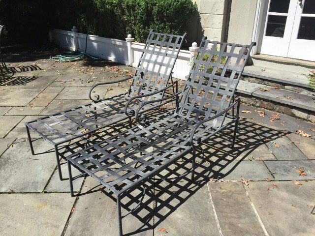 Pair of Brown Jordan Poolside Lounge Chairs (1 of 4)