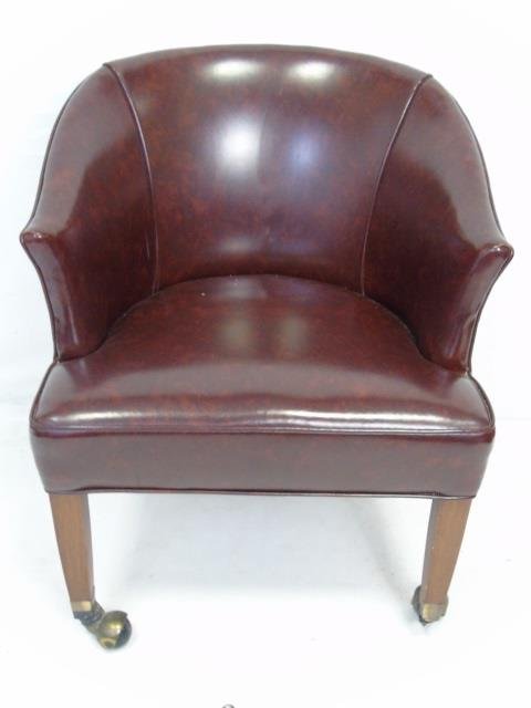Vintage Leather Executive Desk Armchair (1 of 3)
