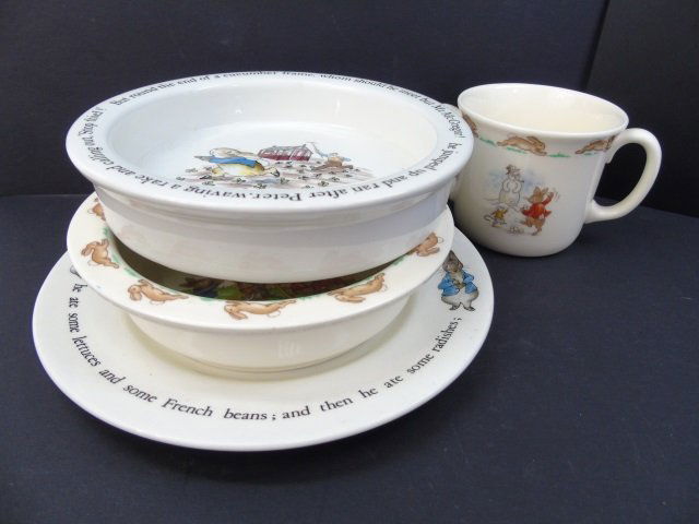 Royal Doulton & Wedgwood Peter Rabbit Sets (1 of 6)